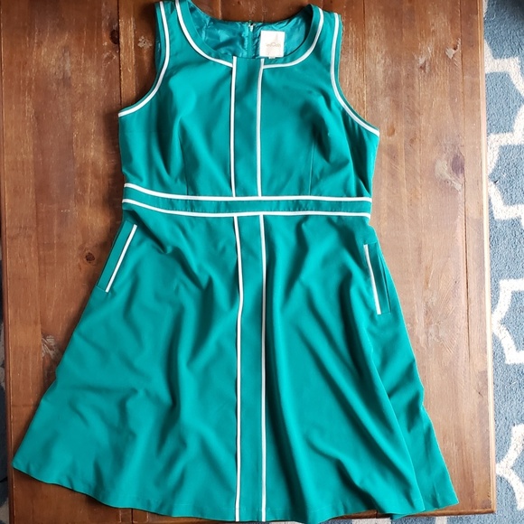 Modcloth Dresses & Skirts - NWOT Modcloth 2X Green A-Line Mod-Insp Dress